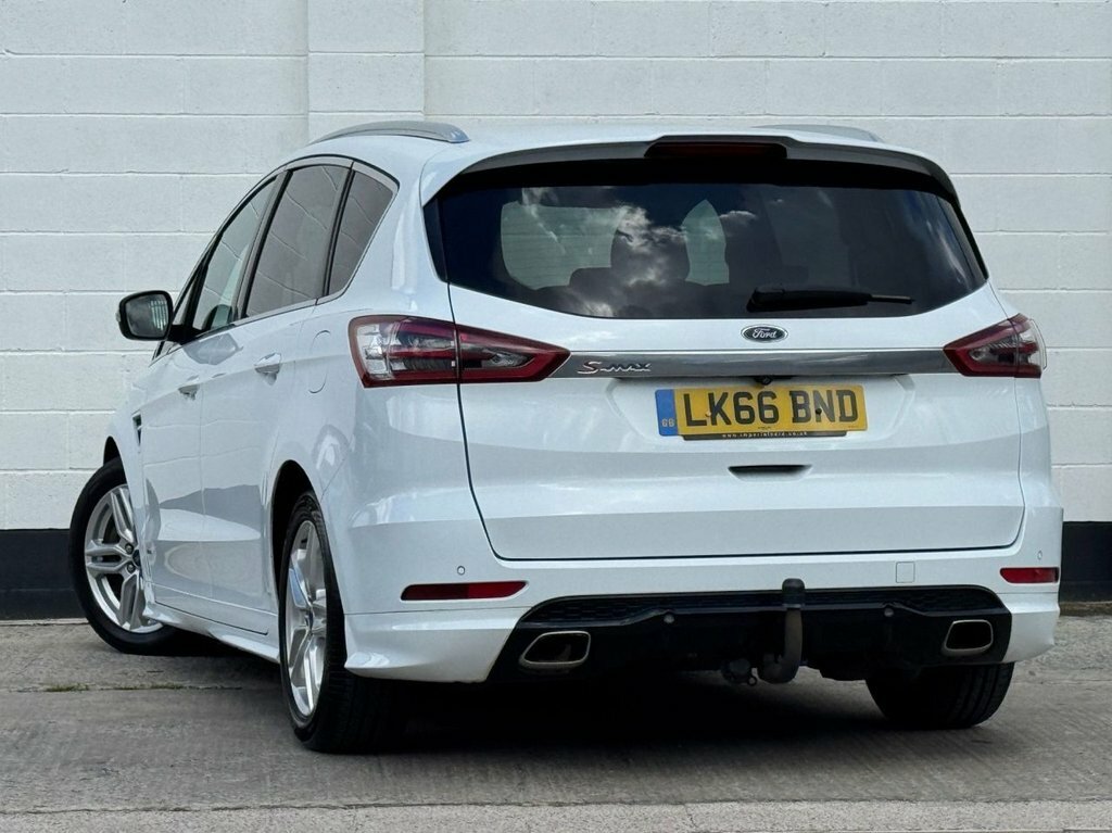 Ford S-Max 2.0 Tdci 210 Titanium Sport Powershift White #25