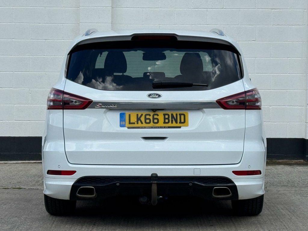 Ford S-Max 2.0 Tdci 210 Titanium Sport Powershift White #7
