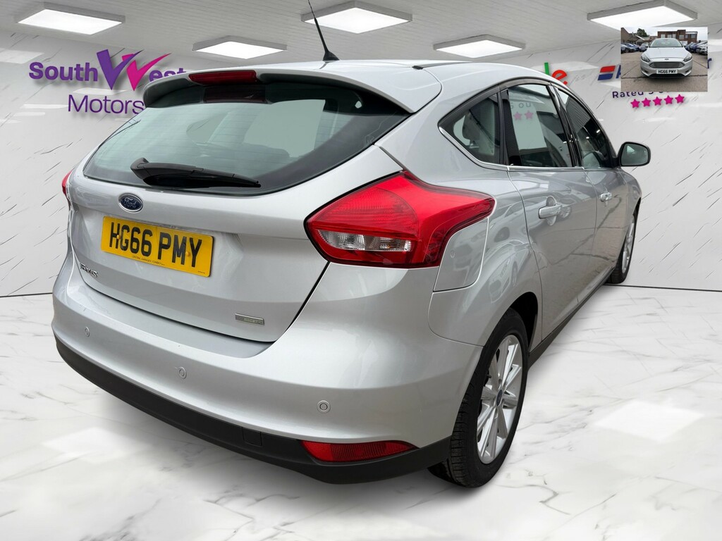 Ford Focus Hatchback 1.0 T Ecoboost Titanium 201666 HG66PMY Silver #5