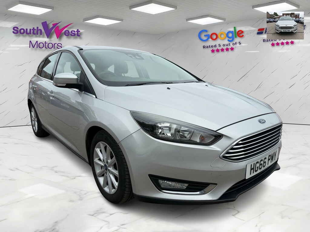 Ford Focus Hatchback 1.0 T Ecoboost Titanium 201666 HG66PMY Silver