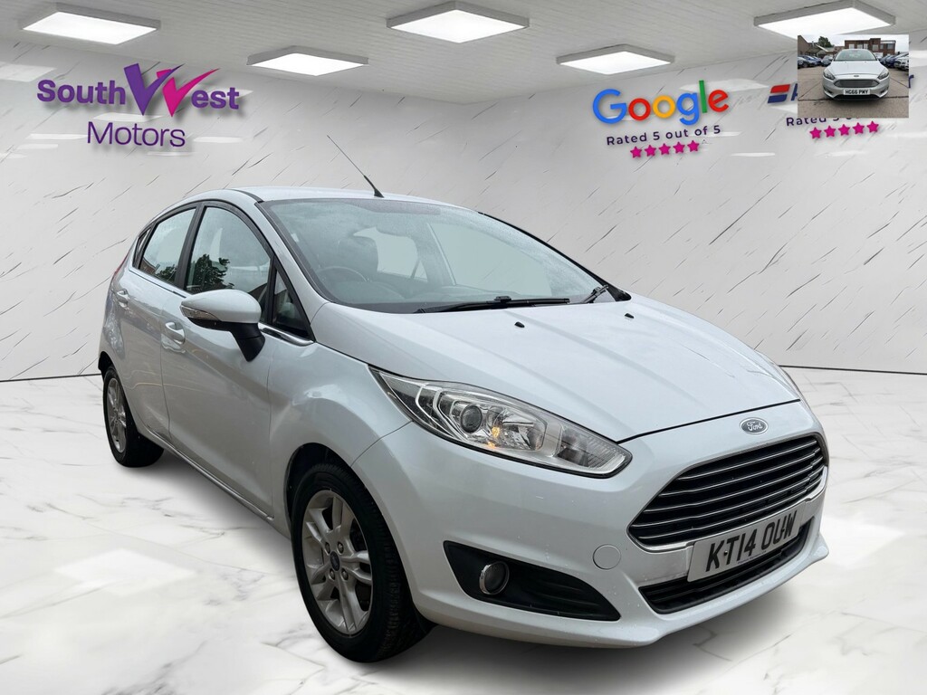 Ford Fiesta Hatchback 1.0 T Ecoboost Zetec 201414 KT14OUW White