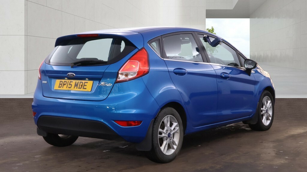 Ford Fiesta 1.0 T Ecoboost Zetec Blue #4
