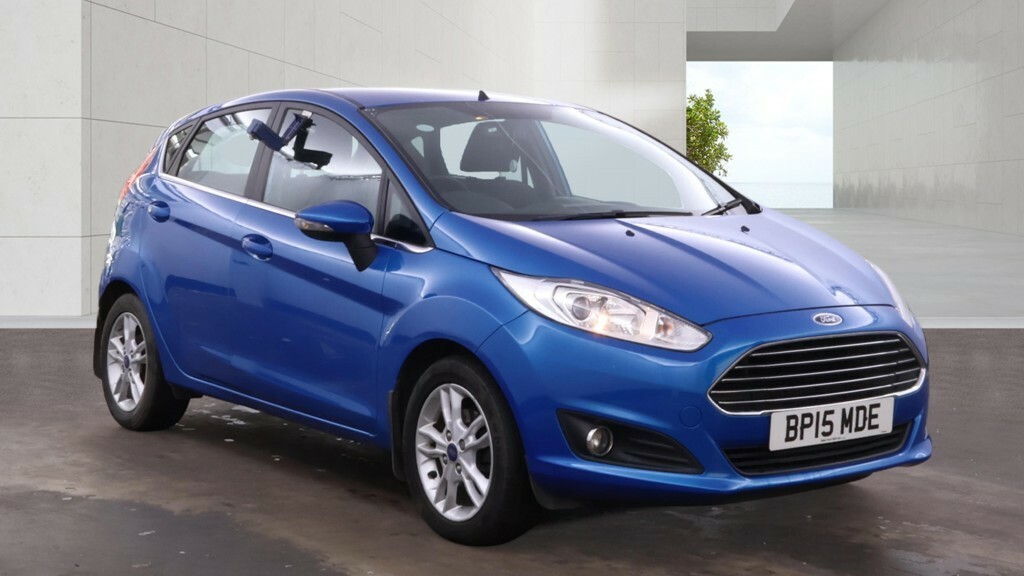 Ford Fiesta 1.0 T Ecoboost Zetec Blue
