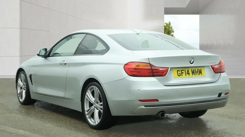 BMW 4 Series Gran Coupe Coupe 2.0 420D Sport Coupe 201414 Silver #3