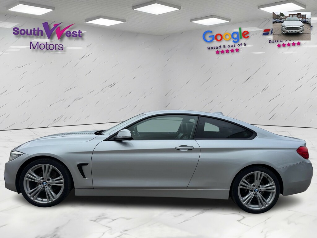 BMW 4 Series Gran Coupe Coupe 2.0 420D Sport Coupe 201414 Silver #5