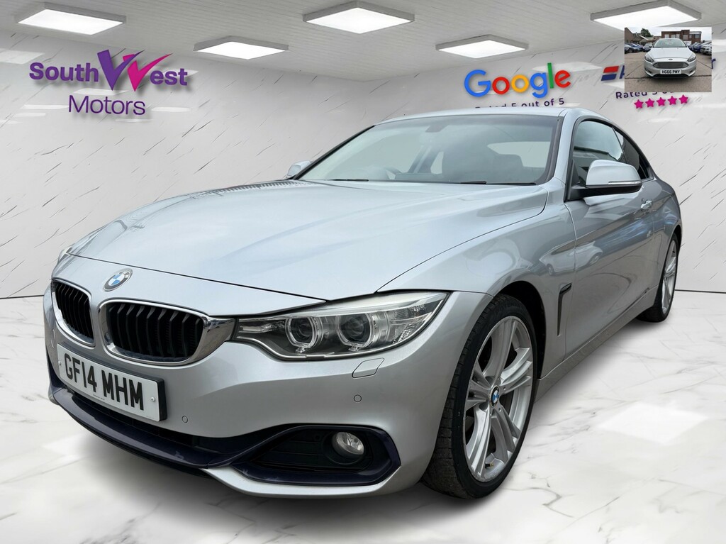 BMW 4 Series Gran Coupe Coupe 2.0 420D Sport Coupe 201414 Silver #6