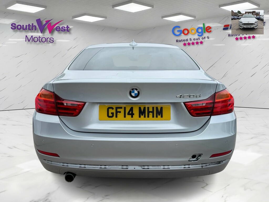 BMW 4 Series Gran Coupe Coupe 2.0 420D Sport Coupe 201414 GF14MHM Silver #6