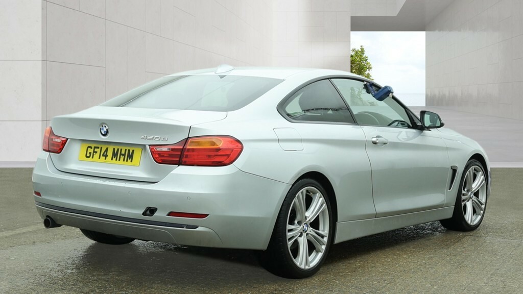BMW 4 Series Gran Coupe Coupe 2.0 420D Sport Coupe 201414 Silver #4