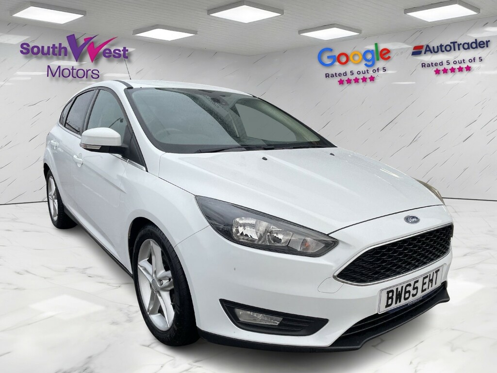 Ford Focus 1.0 T Ecoboost Zetec White