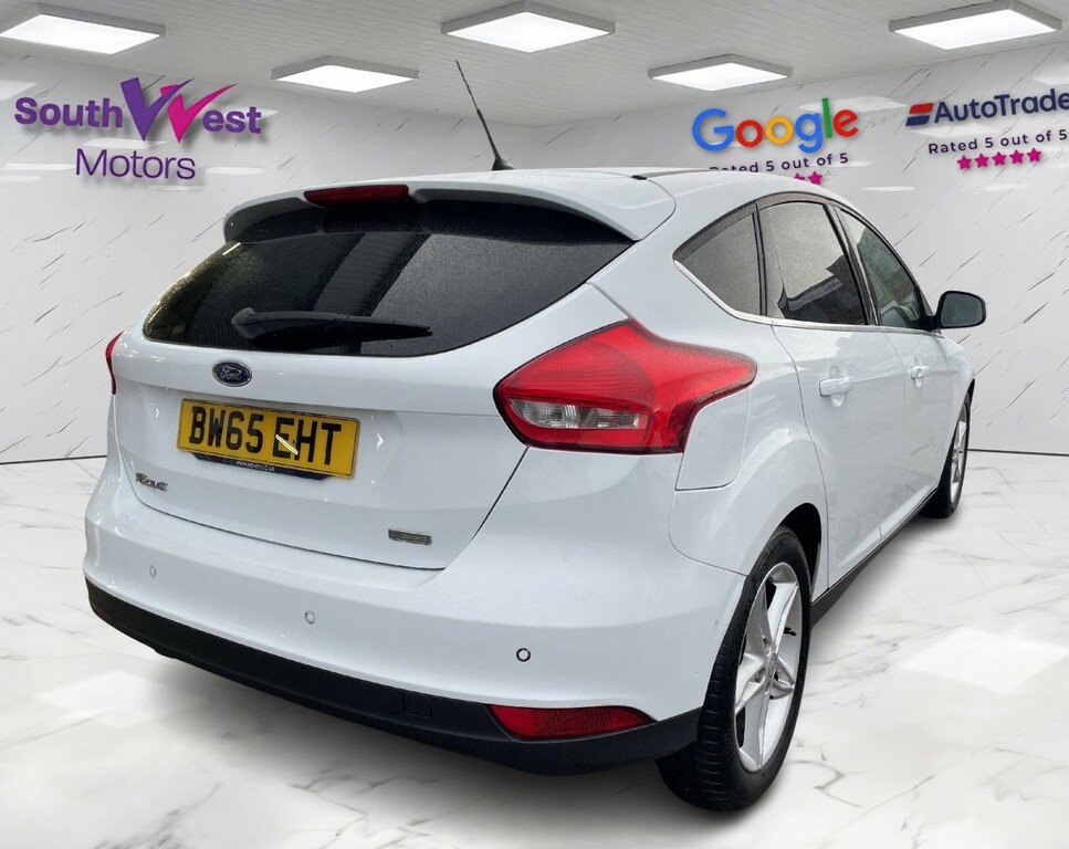 Ford Focus 1.0 T Ecoboost Zetec White #5