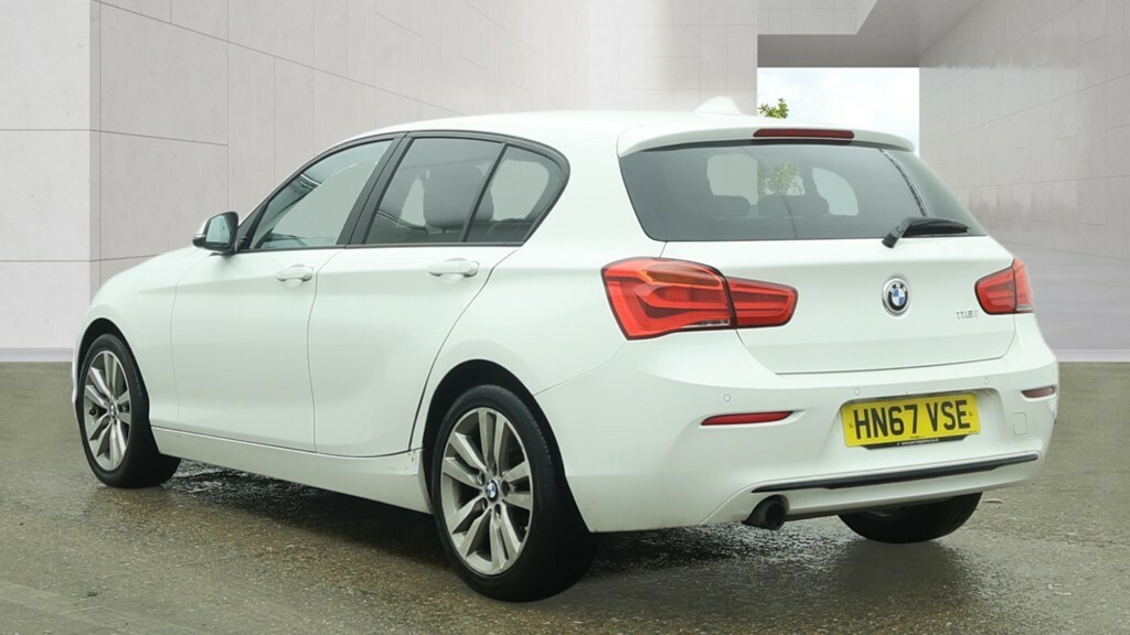 BMW 1 Series Hatchback 1.5 118I Sport 5-Door 201767 HN67VSE White #3