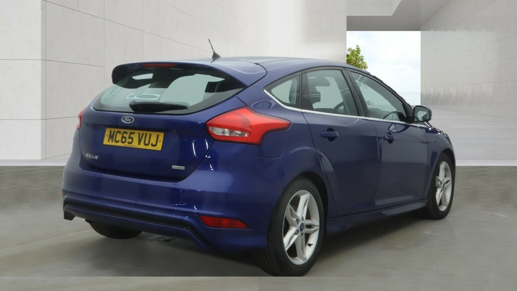 Ford Focus Hatchback 1.0 T Ecoboost Zetec S 201665 MC65VUJ Blue #4