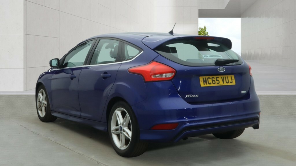 Ford Focus Hatchback 1.0 T Ecoboost Zetec S 201665 MC65VUJ Blue #3