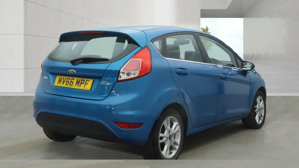 Ford Fiesta Hatchback 1.0 T Ecoboost Zetec 201666 MV66MPF Blue #4