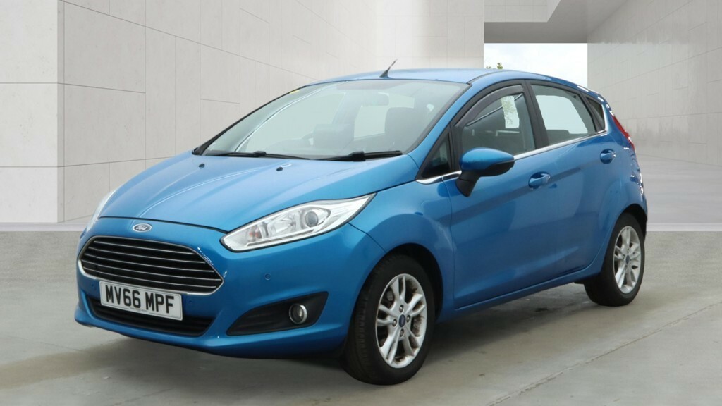 Ford Fiesta Hatchback 1.0 T Ecoboost Zetec 201666 MV66MPF Blue #2