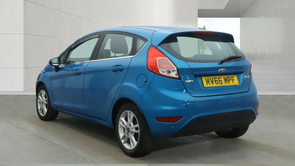 Ford Fiesta Hatchback 1.0 T Ecoboost Zetec 201666 MV66MPF Blue #3