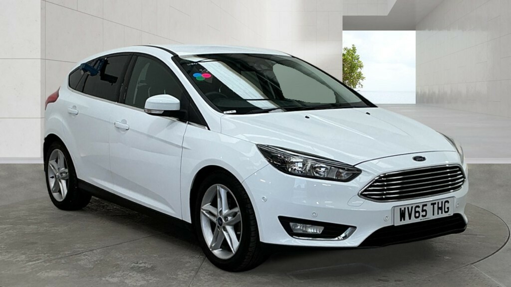 Ford Focus Hatchback 1.0 T Ecoboost Titanium 2015 WV65THG White