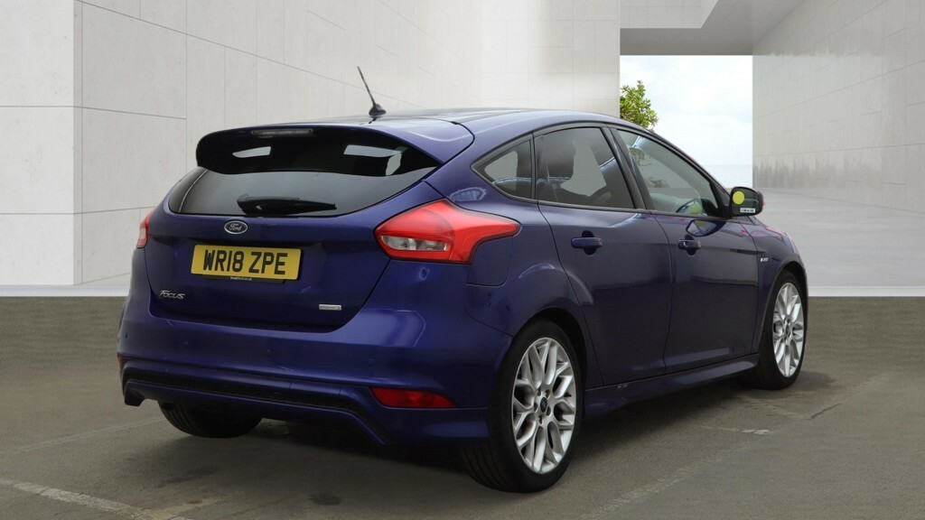 Ford Focus Hatchback 1.0 T Ecoboost St-line 201818 Blue #4