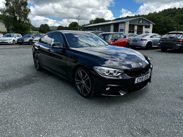 BMW 4 Series Gran Coupe 420D M Sport Hatchback CY15DXM Black #2