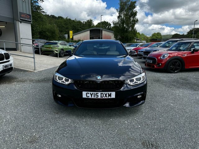 BMW 4 Series Gran Coupe 420D M Sport Hatchback CY15DXM Black #3