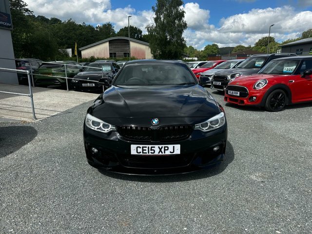 BMW 4 Series Gran Coupe 435D M Sport Hatchback Black #2