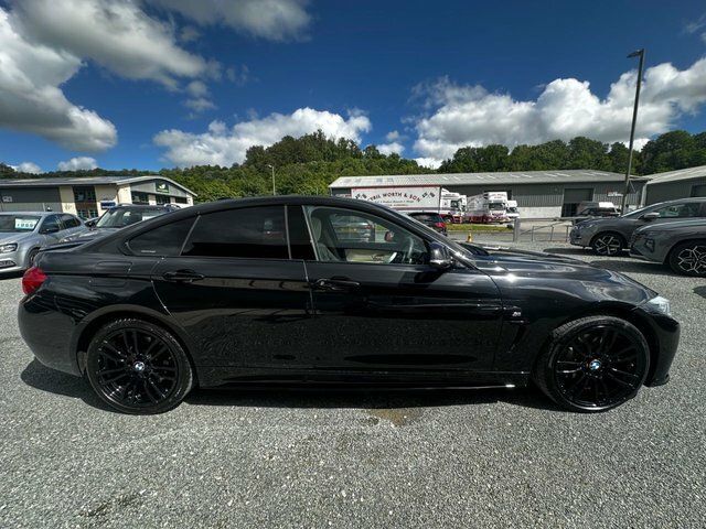 BMW 4 Series Gran Coupe 435D M Sport Hatchback Black #6