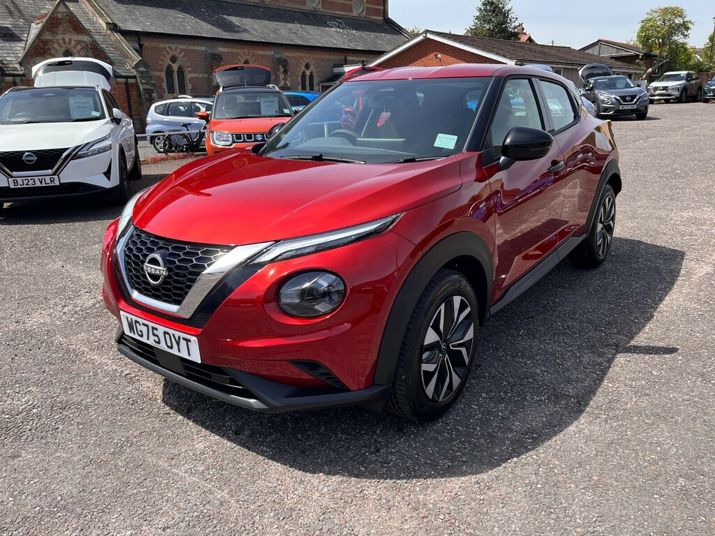 Nissan Juke 1.0 Dig-t Acenta Premium WG75OYT Red #5