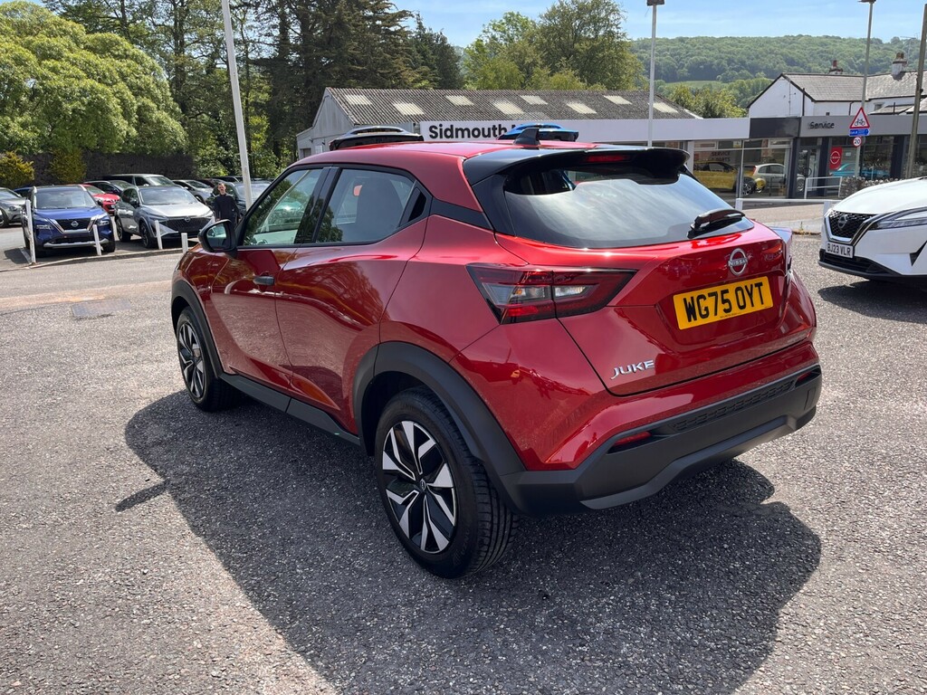 Nissan Juke 1.0 Dig-t Acenta Premium WG75OYT Red #4