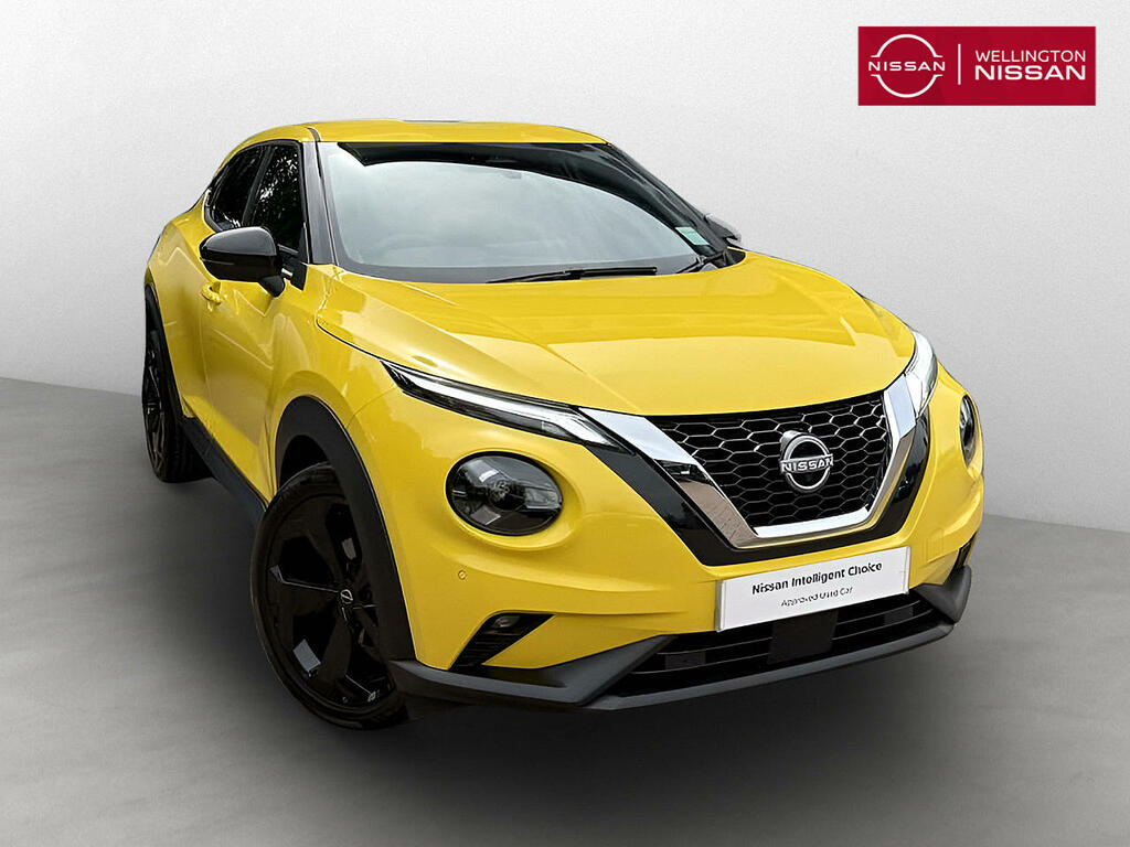 Nissan Juke 1.0 Dig-t Tekna Yellow