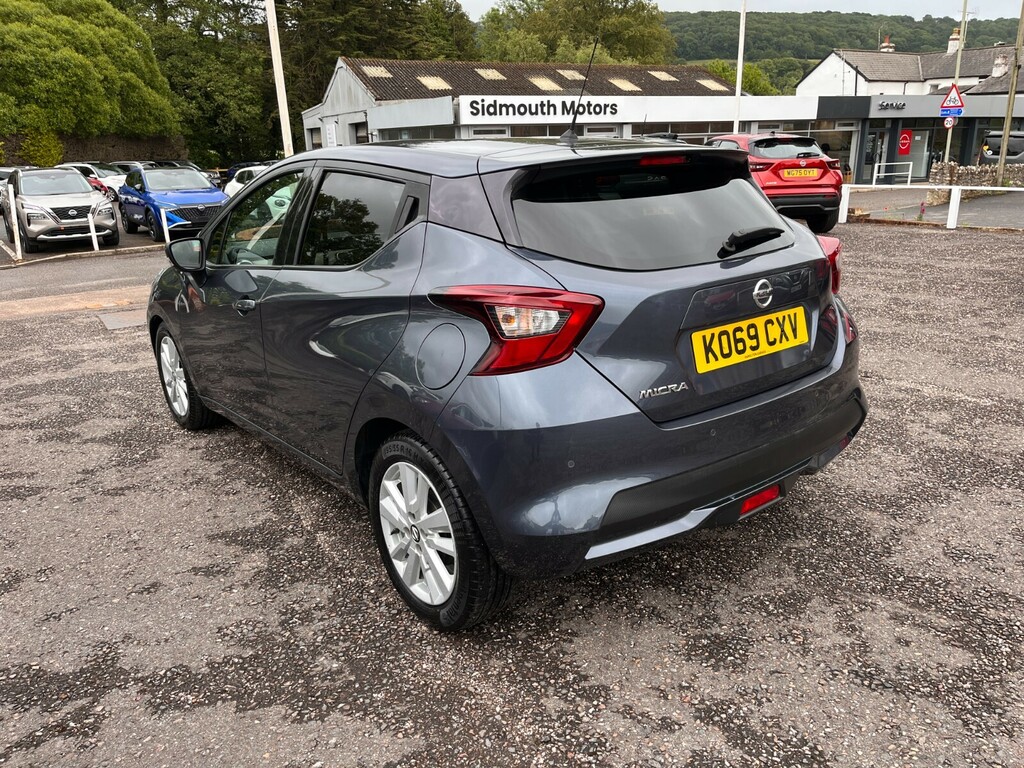 Nissan Micra 1.0 Ig-t 100 Acenta Xtronic KO69CXV Grey #4