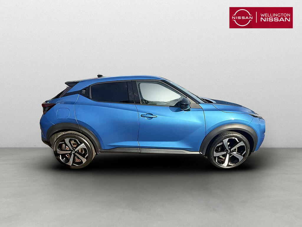 Nissan Juke 1.0 Dig-t Tekna Dct Blue #6