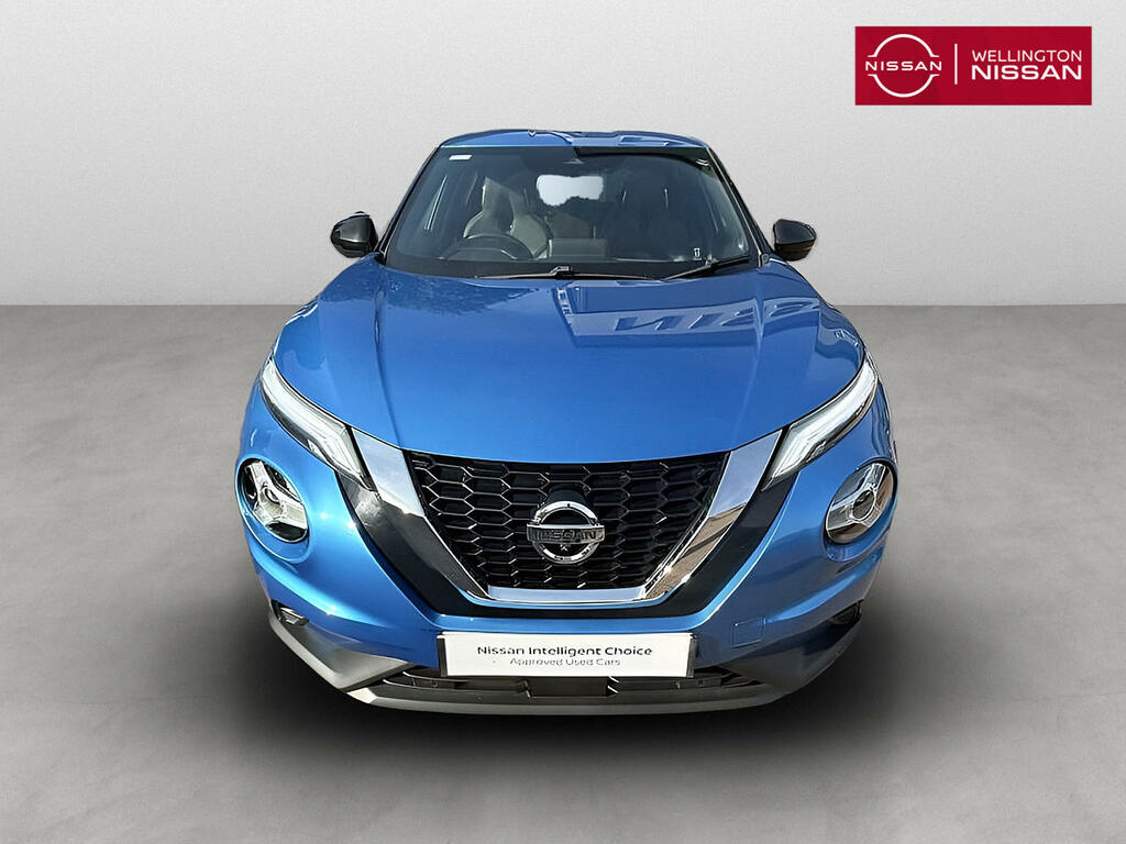 Nissan Juke 1.0 Dig-t Tekna Dct Blue #4