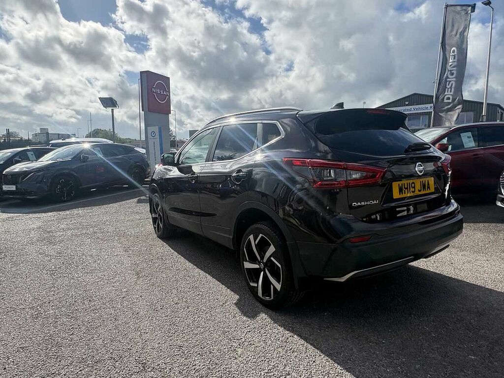 Nissan Qashqai 1.7 Dci Tekna 4Wd WH19JWA Black #6