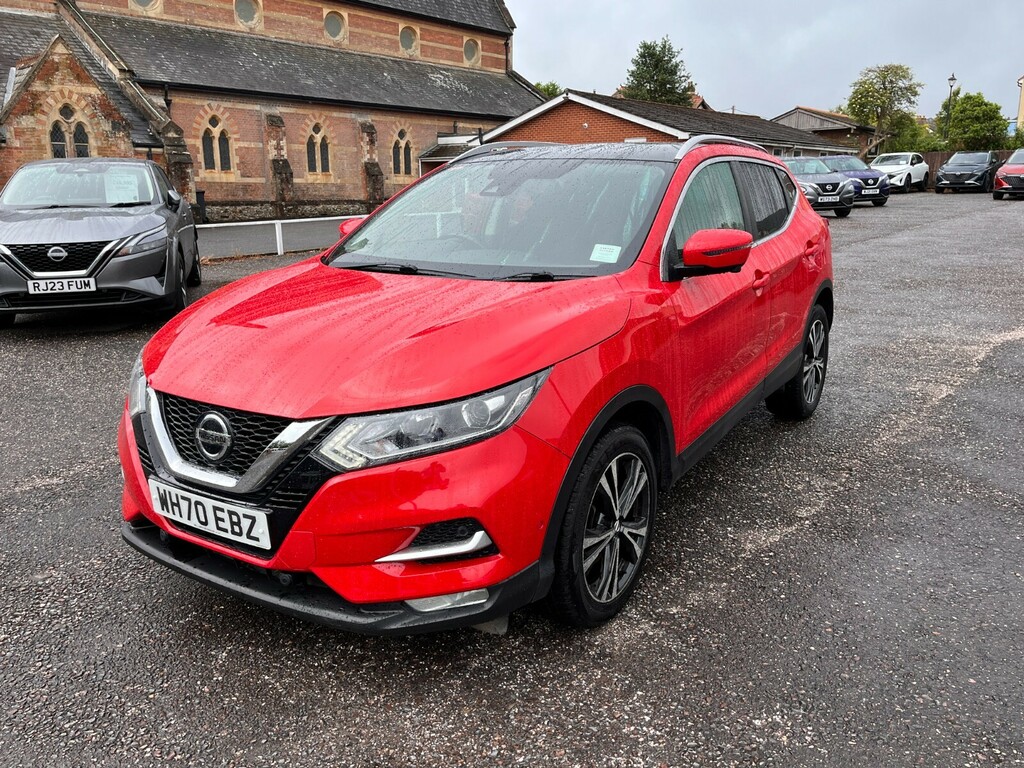 Nissan Qashqai 1.3 Dig-t 160 N-connecta Dct WH70EBZ Red #5