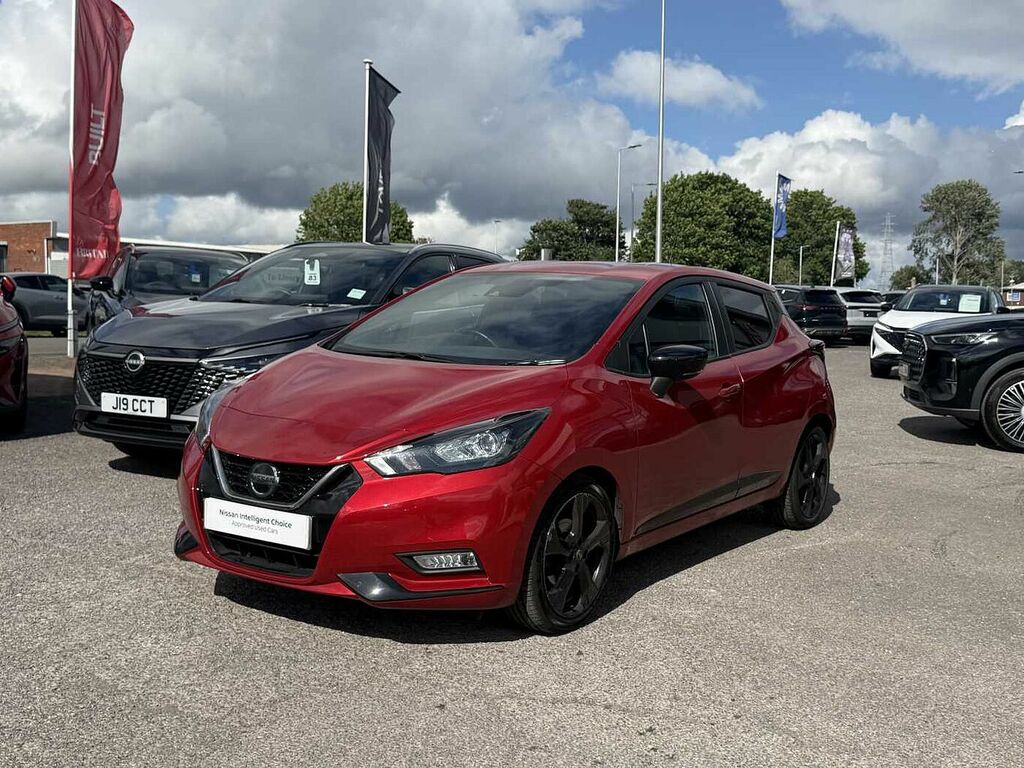 Nissan Micra 1.0 Ig-t 92 N-sport Cvt YX72OXE Red #4