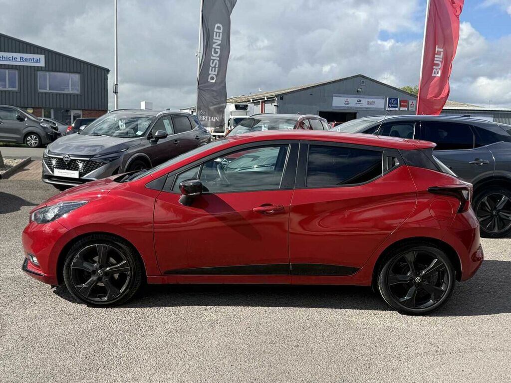 Nissan Micra 1.0 Ig-t 92 N-sport Cvt YX72OXE Red #5