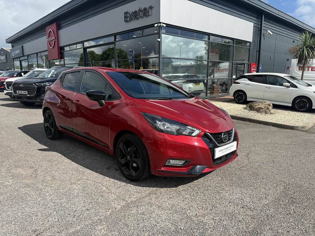 Nissan Micra 1.0 Ig-t 92 N-sport Cvt YX72OXE Red #3