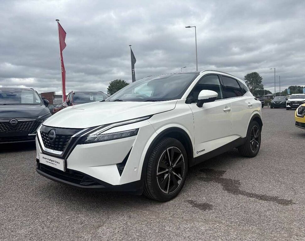 Nissan Qashqai 1.5 E-power Tekna LR23SWO White #4
