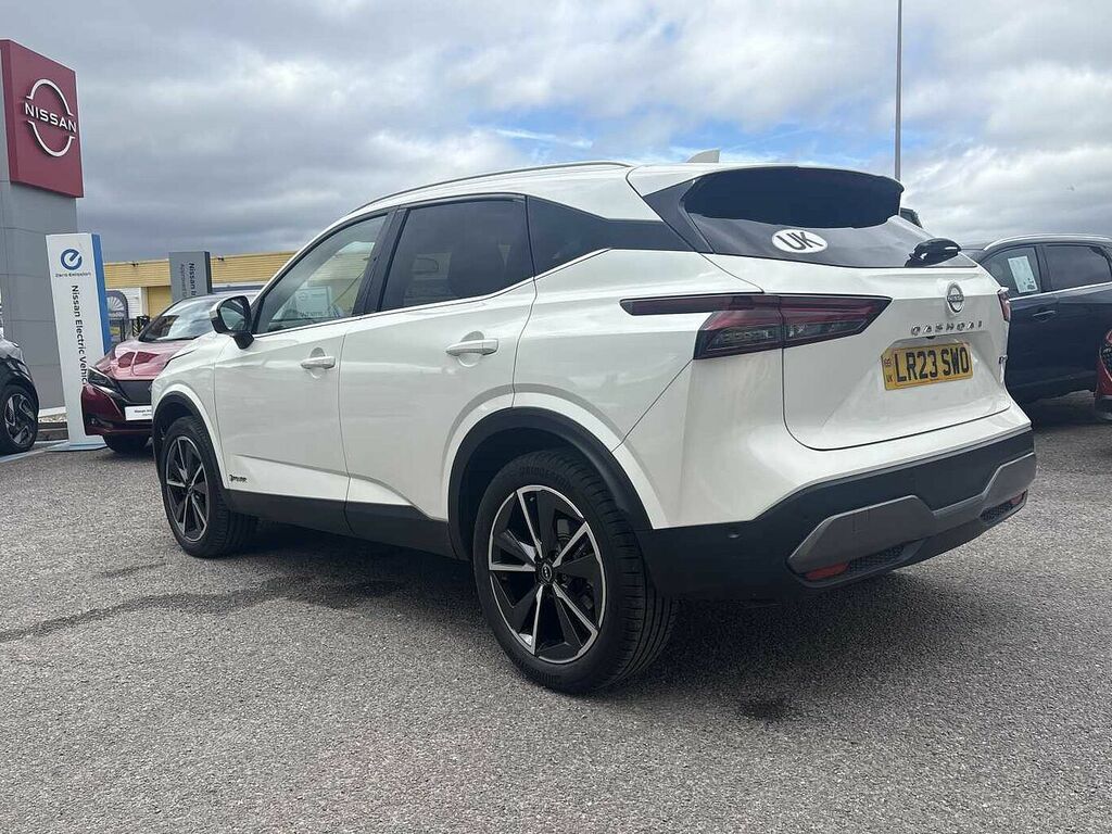 Nissan Qashqai 1.5 E-power Tekna LR23SWO White #6