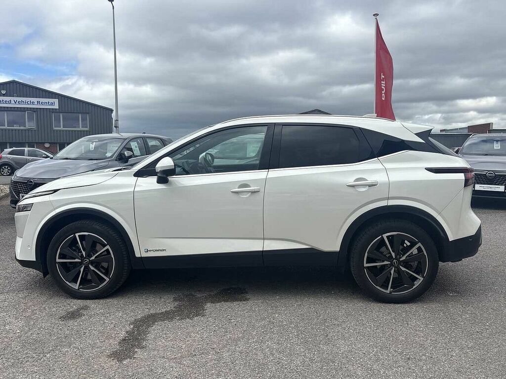 Nissan Qashqai 1.5 E-power Tekna LR23SWO White #5