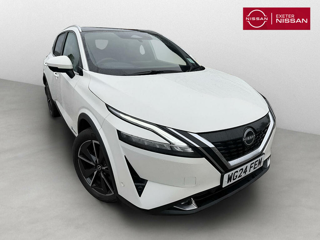 Nissan Qashqai 1.5 E-power Tekna White #4