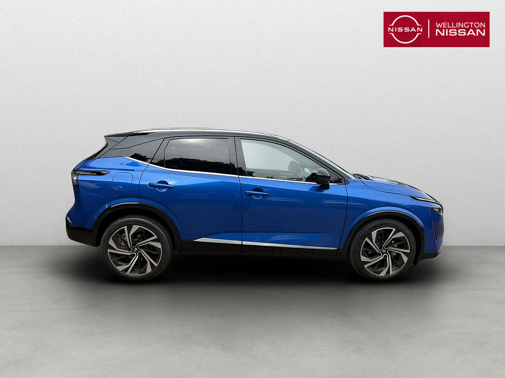 Nissan Qashqai 1.3 Dig-t Mh 158 Tekna Xtronic Blue #2