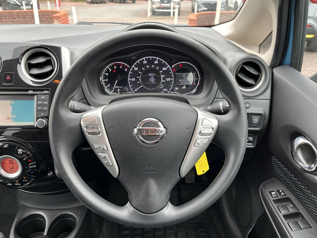 Nissan Note 1.2 Dig-s Tekna Euro 5 Ss White #12