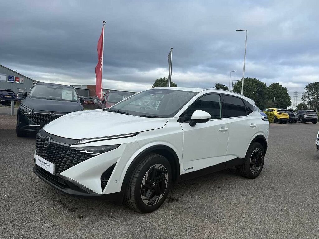 Nissan Qashqai 1.5 E-power N-connecta White #5