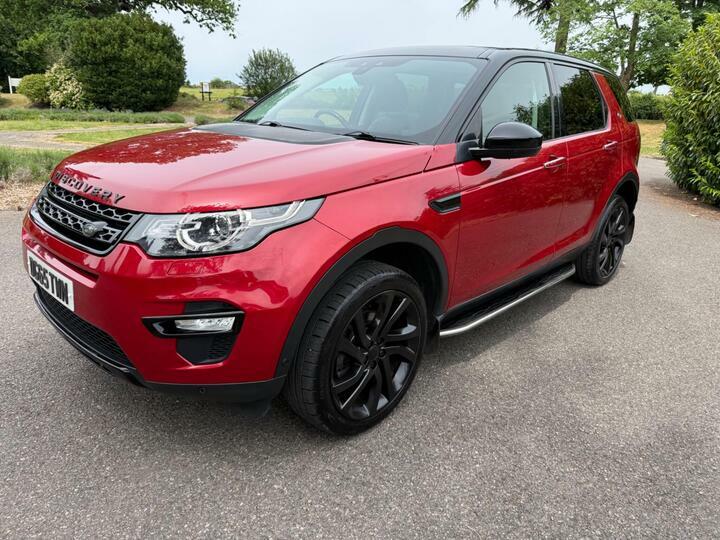 Land Rover Discovery Sport 2.0 Td4 Hse Luxury 4Wd Euro 6 Ss Red