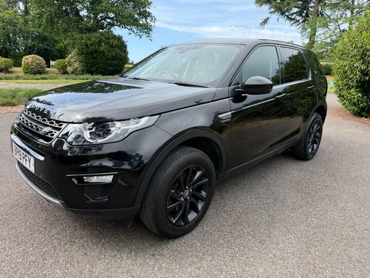 Land Rover Discovery Sport 2.0 Td4 Se Tech 4Wd Euro 6 Ss Black