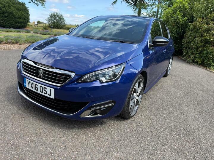 Peugeot 308 1.2 Puretech Gt Line Eat Euro 6 Ss Blue