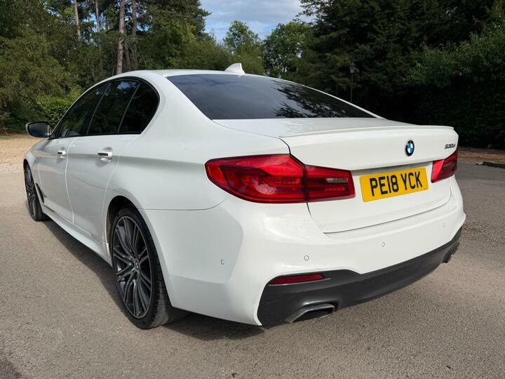 BMW 5 Series 3.0 530D M Sport Euro 6 Ss White #4