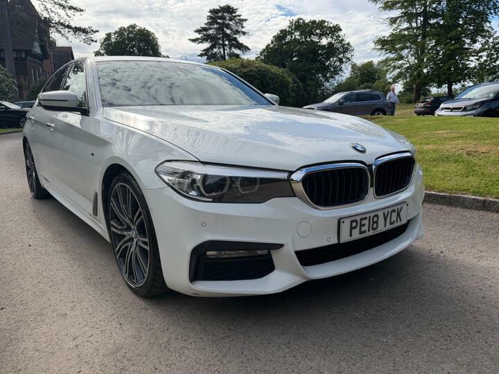 BMW 5 Series 3.0 530D M Sport Euro 6 Ss White #6