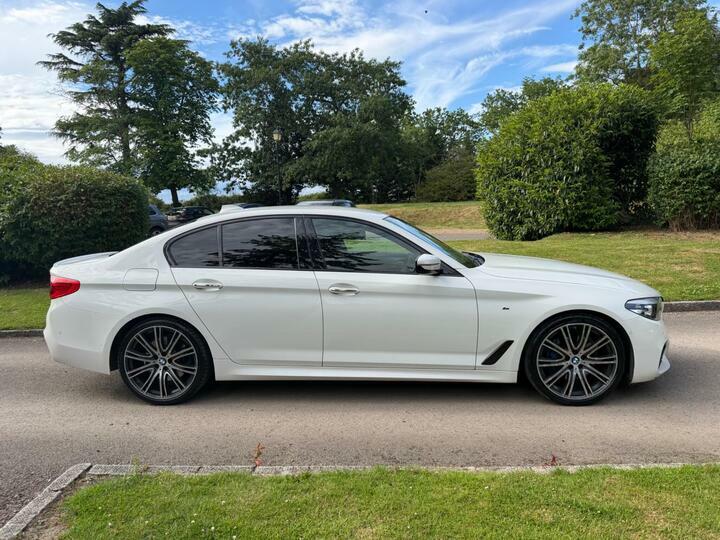 BMW 5 Series 3.0 530D M Sport Euro 6 Ss White #2
